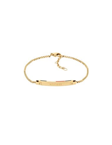Tommy Hilfiger Damenarmband: vergoldeter Edelstahl, elegantes und vielseitiges maritimes Design.